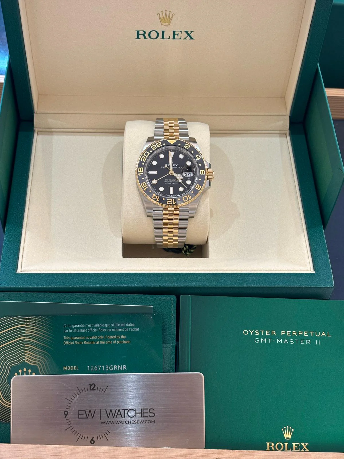 Rolex GMT-Master II 40MM 126713GRNRJubilee 2025 - Image 4
